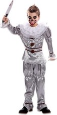 CARNEVALE HALLOWEEN VESTITO PENNYWISE I.T. PAGLIACCIO ASSASSINO TG BAMBINO IT