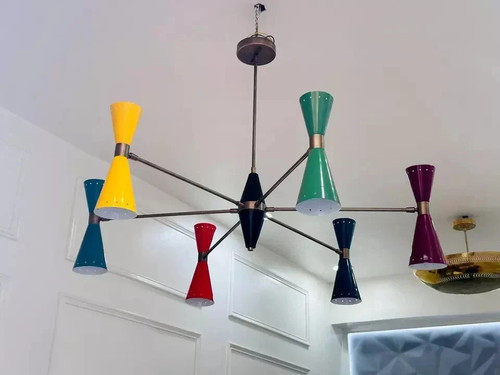 Lampadario bracci luci - 12,