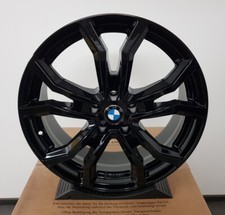 NUOVO set BMW X7 G07 xDrive 30d 40d 40i cerchi in lega da 20 pollici discreti TV neri