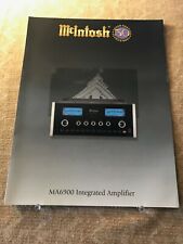 AMPLIFICATORE INTEGRATO ORIGINALE MCINTOSH MA6900 INSERTO GRAFICO D866