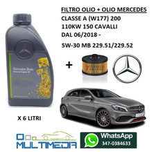 FILTRO OLIO E OLIO ORIGINALE