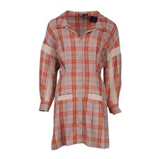 Maje Women's Brown Check