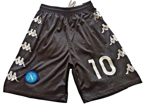Pantaloncini napoli kappa 10 - pantaloncini, n.10