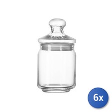 6x Barattoli In Vetro Luminarc