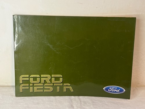 Ford fiesta mk2 libretto - ford,