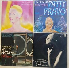 PATTY PRAVO LOTTO 4 DISCHI 45 GIRI   LISTA