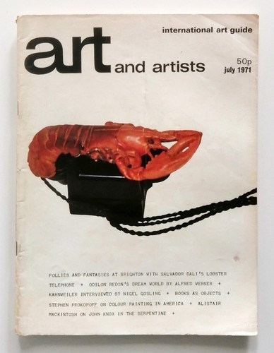 Art and artists - july, 1971