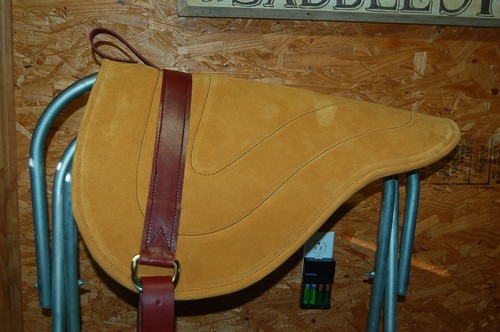 Sella pad pelle - pelle, bareback