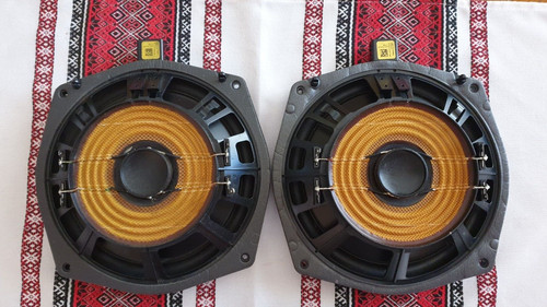 Coppia woofer piatti - , doppia