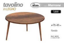 TAVOLO TAVOLINO BASSO TONDO