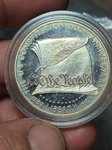 Moneta dollaro argento - 1,