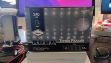 Tenda luminosa 240 LED bianco - pioggia luci da esterno e interno