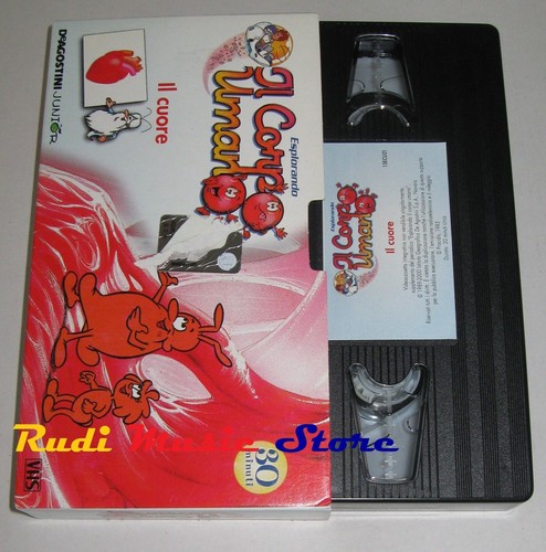 Film vhs esplorando corpo - vhs,
