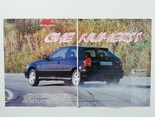 Clipping Ritaglio Articolo 1995 HONDA CIVIC 1.6 VTI 3P Prova Verità