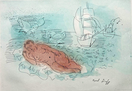 Raoul dufy acquaforte - -,