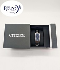 Orologio Citizen vintage quarzo in acciaio dual time