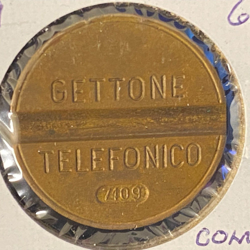 Gettone telefonico public - gettone,