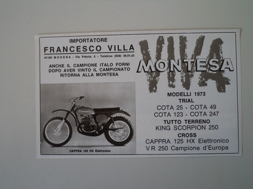 Advertising pubblicità 1973 - pubblicità,