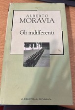 GLI INDIFFERENTI	MORAVIA	ROMANZO	REPUBBLICA - BUONE CONDIZIONI