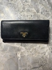 PRADA Portafoglio Lungo Pelle