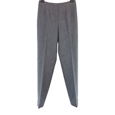Pantaloni grigi N8 MILANO donna pantaloni in tessuto eleganti DE 34 XS lana cashmere Np 490 nuovi