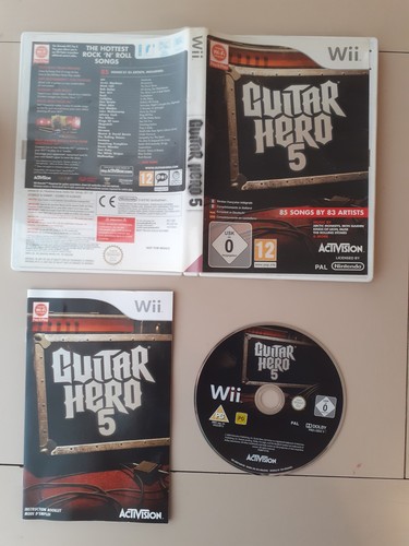 Gioco nintendo wii guitar - -,