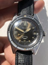 Squale Erster Automatic Jumbo 25 ATMOS Tropical Dial Bakelite Bezel Diver
