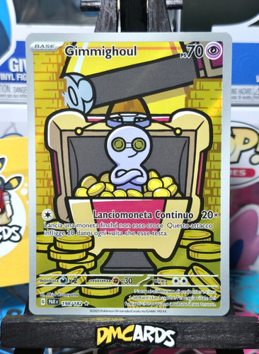 Pokemon gimmighoul 198 - pokemon, 198/182