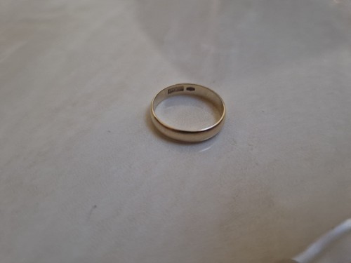 Anello fascia fedina oro - in,
