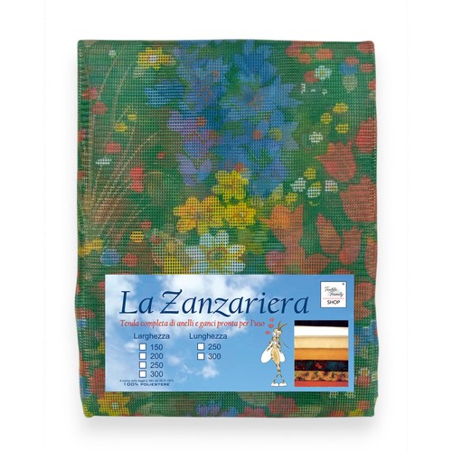 Tenda zanzariera floreale - tenda,