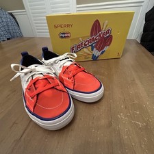 Scarpe Sperry x Popsicle Crest Vibe donna taglia 7 rosso bianco blu petardo