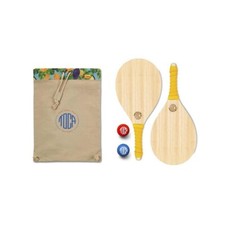 SET RACCHETTE DA SPIAGGIA FRESCOBOL GIALLE LA JALINHA