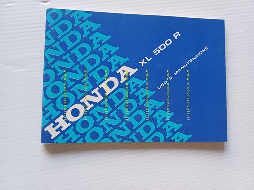 Honda 500 1984 manuale - honda,