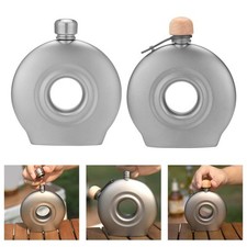 Borraccia Vino Campeggio Portatile Capacità 180ml Design Conservazione Intellig