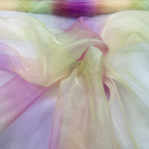 Multi arcobaleno organza - multi,