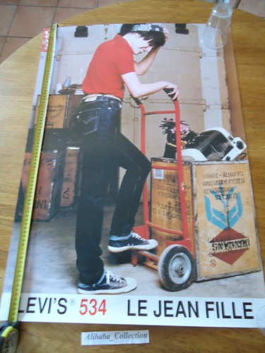 Poster affiche pub levis - affiche, **