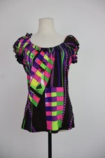 ROCCOBAROCCO TOP MAGLIA DONNA TG. 44 T-SHIRT WOMAN ITALY VINTAGE