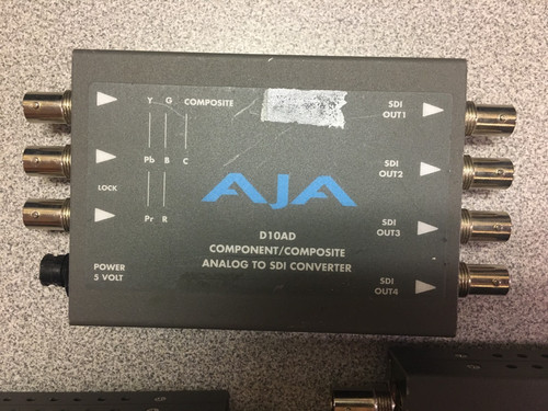 One aja d10ad - component, /