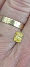 DIAMANTE FANCY GIALLO CERTIFICATO IGI LAB GROWN 1,20
