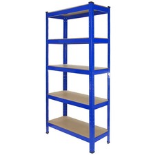 4 Scaffali in Acciaio Senza