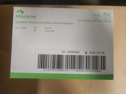 Molnlycke barriera maschera - barriera,