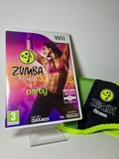 NINTENDO WII -  ZUMBA FITNESS JOIN THE PARTY + Fascia - Completo - GRADO A