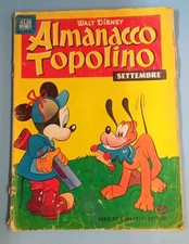 Almanacco Topolino n.9 settembre 1958