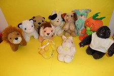 lotto 11 piccoli peluche anni