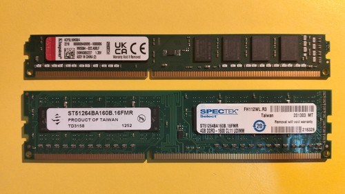 8gb kit 2x4gb - kit, 1600