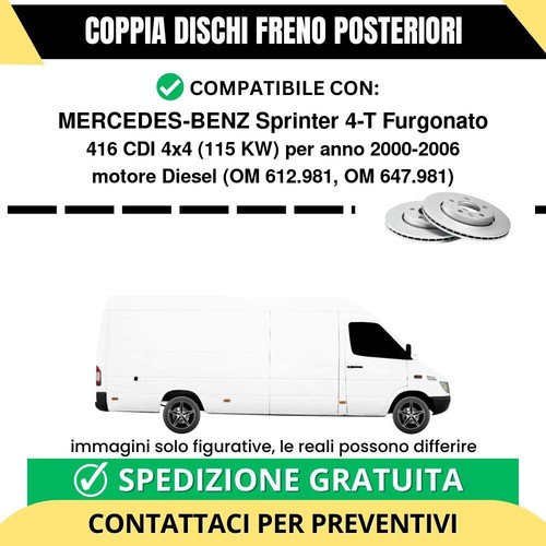 Coppia dischi freno posteriori - dischi,
