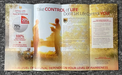 Church scientology brochure - church,