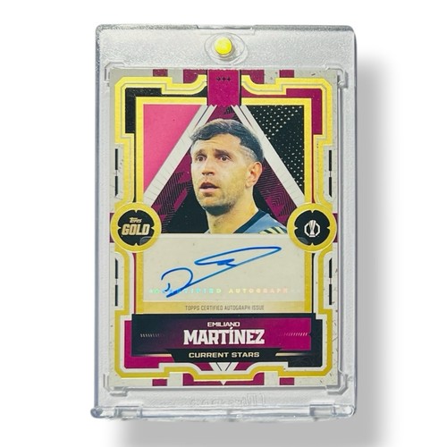 Emiliano martinez auto - martinez, topps