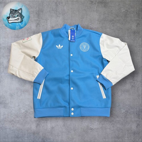 Giacca bomber adidas semi blu - bomber,