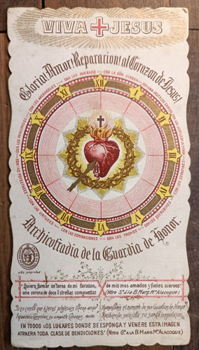 1910 sacro cuore - cuore, di